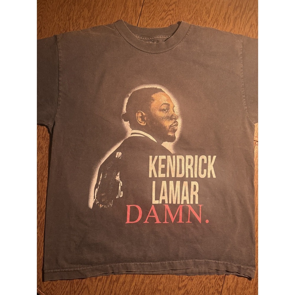 Kendrick Lamar T-Shirt Tee Tour 2017 Damn Black Size S